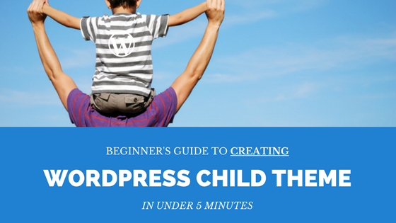 How to create a wordpress child theme