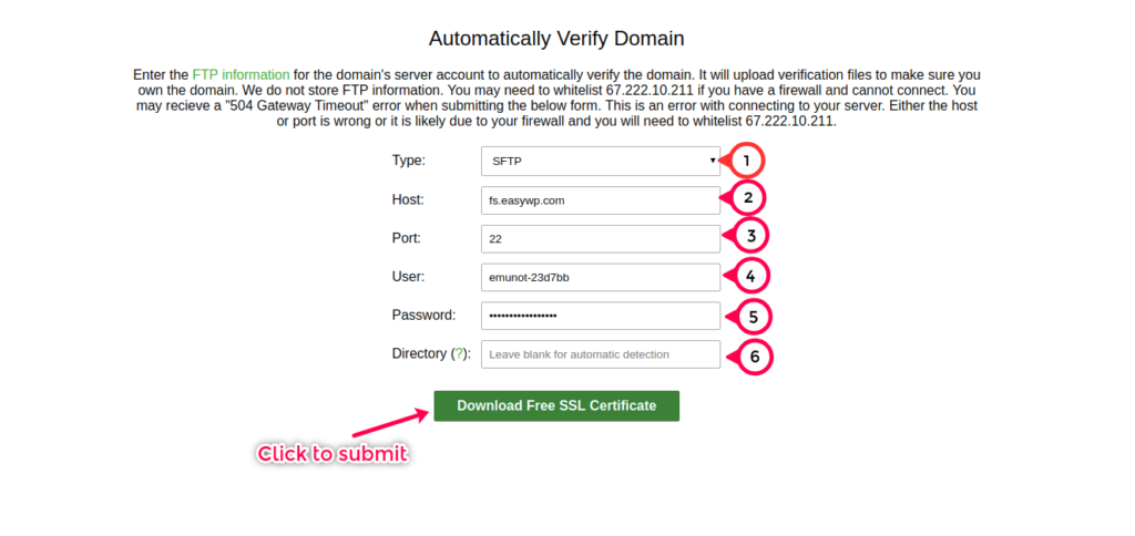 Automatic verication for freessl